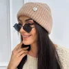 Cappuccino Czapka 13299-334-E|Modna Kiecka Outlet