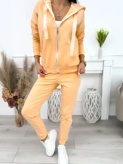 Morelowy Komplet Dresowy 11419-503-K|Modna Kiecka Sale
